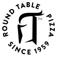 Round Table Pizza Crest Logo PNG Vector