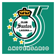 Santos Laguna 35 aniversario Logo PNG Vector