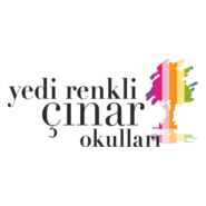 Yedi Renkli Çinar Okulları Logo PNG Vector