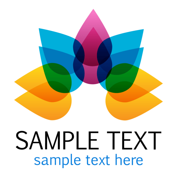 Abstract Shape Logo PNG Vector