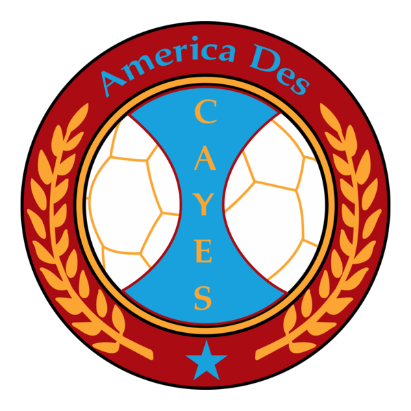 America des Cayes - old Logo PNG Vector