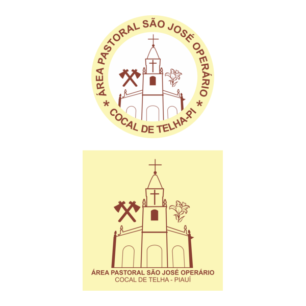 Área Pastoral São José Operário Cocal de Telha PI Logo PNG Vector