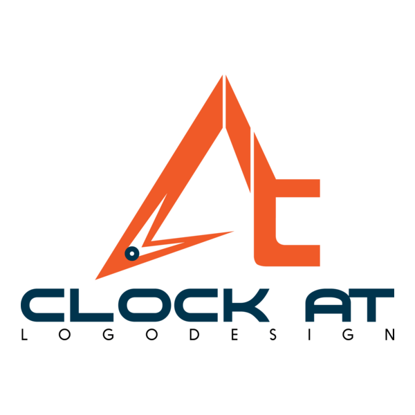 AT Letter Company Logo PNG Vector