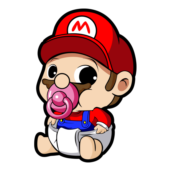baby super mario Logo PNG Vector