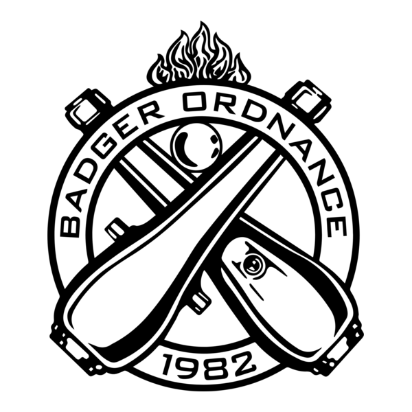 Badger Ordnance 1982 Logo PNG Vector