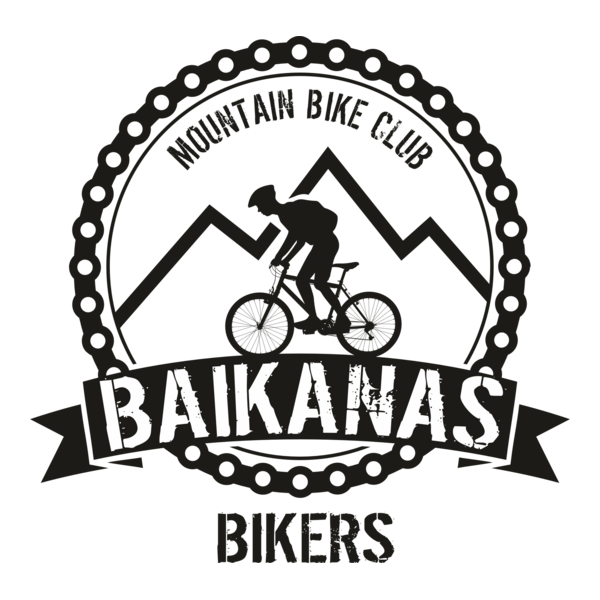 Baikanas Bikers Mountain Bike Clube Logo PNG Vector