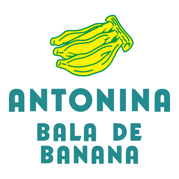 Balas de Banana Antonina Logo PNG Vector