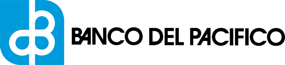 Banco del Pacífico antiguo horizontal Logo PNG Vector