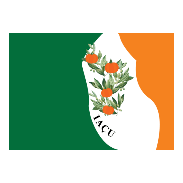 Bandeira de Iaçu Bahia Logo PNG Vector