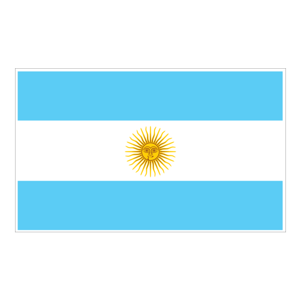 Bandera Argentina Logo PNG Vector