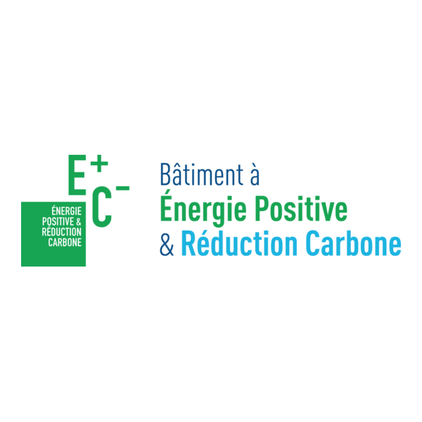 Bâtiment Energie Positive Reduction Carbone Logo PNG Vector