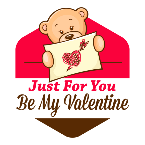 Be My Valentine (Valentine's Day) Logo PNG Vector