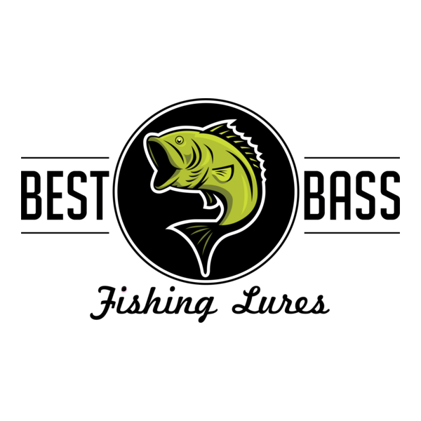 Best Bass Lures Logo PNG Vector