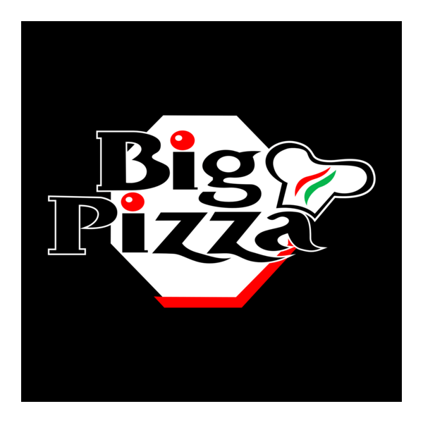 Big Pizza Logo PNG Vector