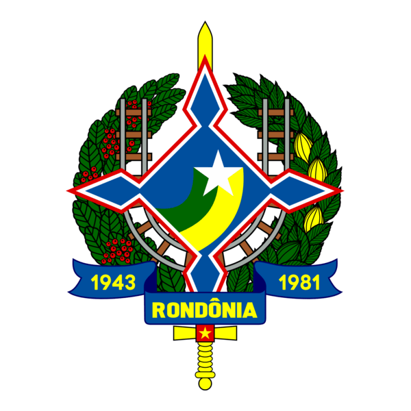 Brasão de Rondônia Logo PNG Vector