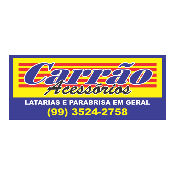 Carrão Acessórios Logo PNG Vector