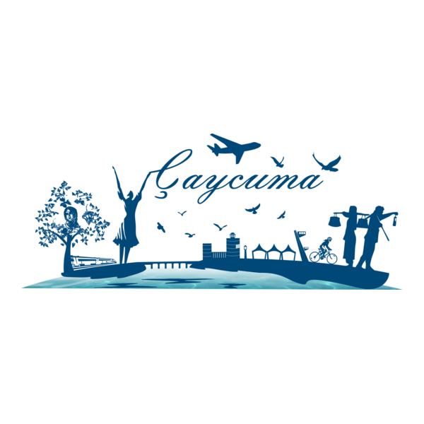 Çaycuma siluet Logo PNG Vector