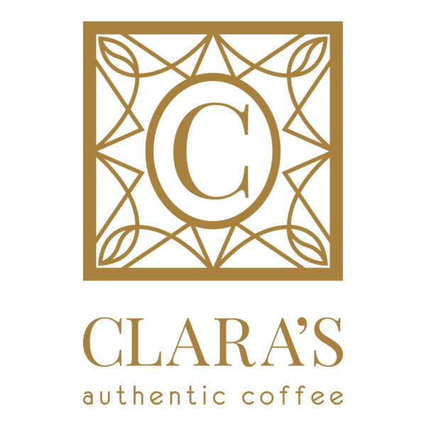Clara's Cafe Logo PNG Vector