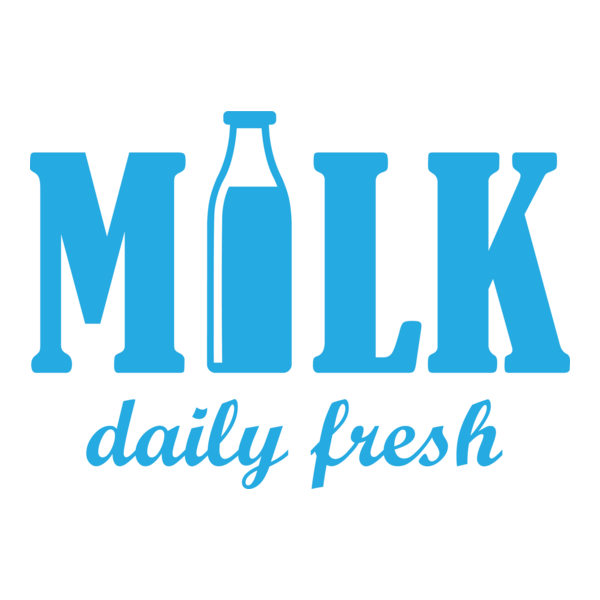 Creative milk Logo PNG Vector