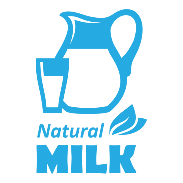 Creative milk Logo PNG Vector
