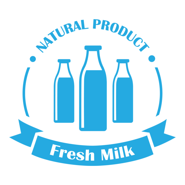 Creative milk Logo PNG Vector