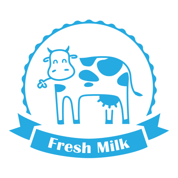Creative milk Logo PNG Vector