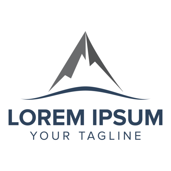 Creative Mountain Logo PNG Vector