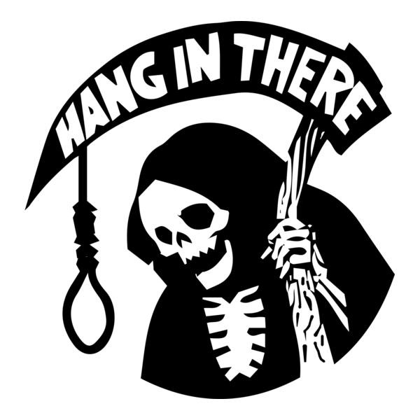 Death - Hang in There Logo PNG Vector