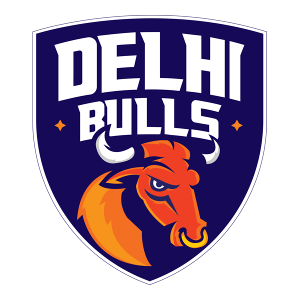 Delhi Bulls Logo PNG Vector