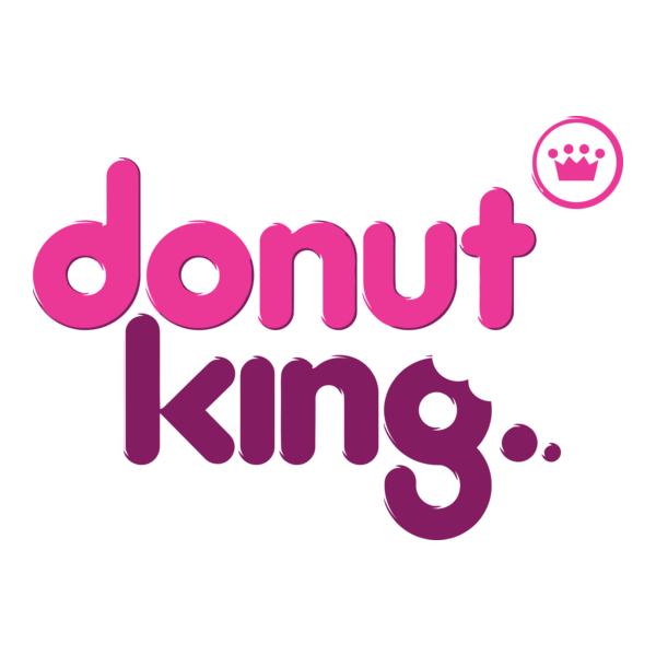 Donut King Logo PNG Vector