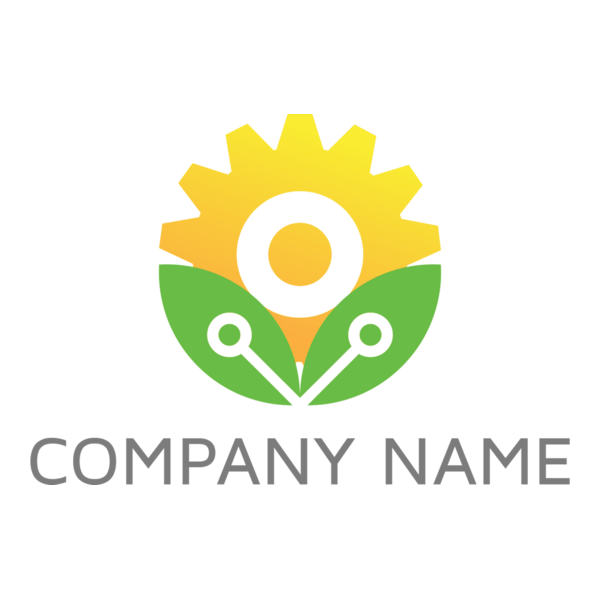 Eco Industry Logo PNG Vector