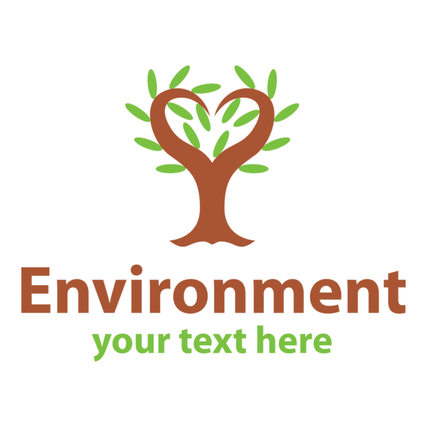 Enviroment Tree Logo PNG Vector