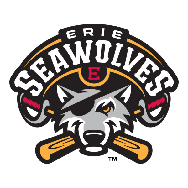 Erie Seawolves Logo PNG Vector