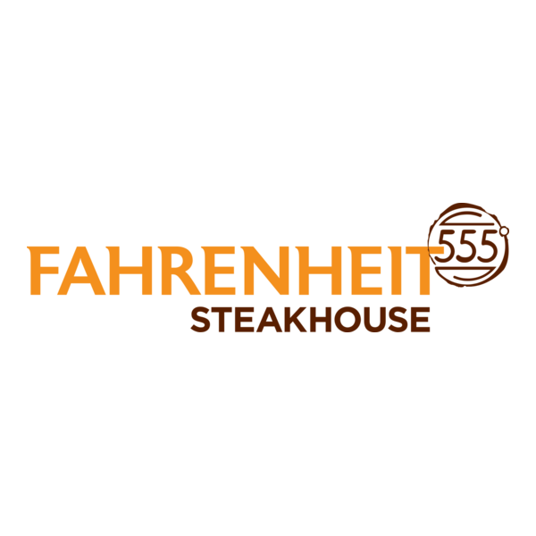 Fahrenheit 555 Steakhouse Logo PNG Vector