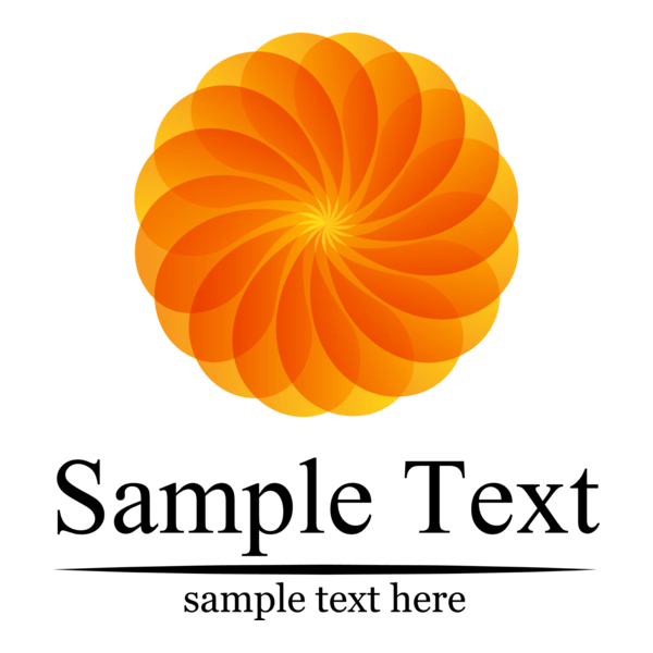 Flower Logo PNG Vector