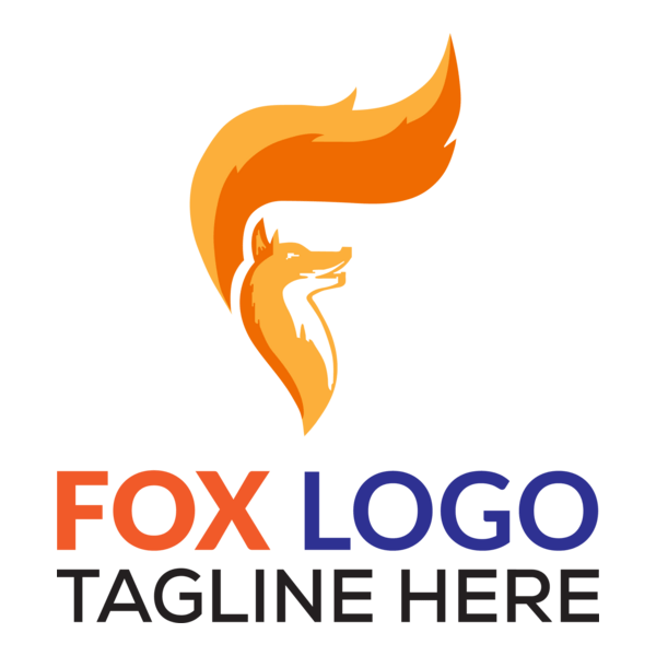 Fox Logo PNG Vector