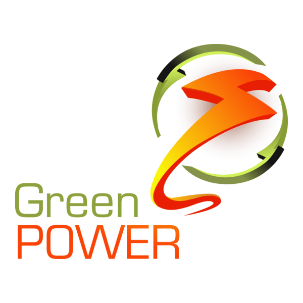 Green Power Logo PNG Vector
