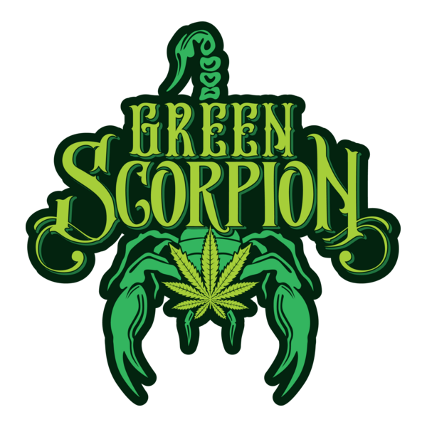 Green Scorpion Logo PNG Vector