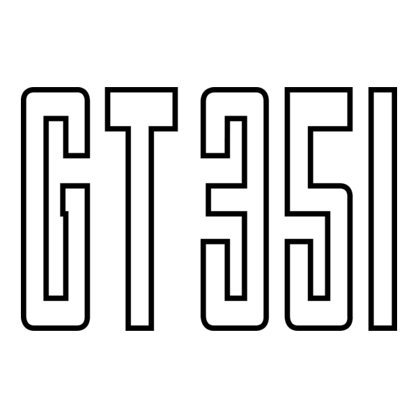 GT 351 Logo PNG Vector