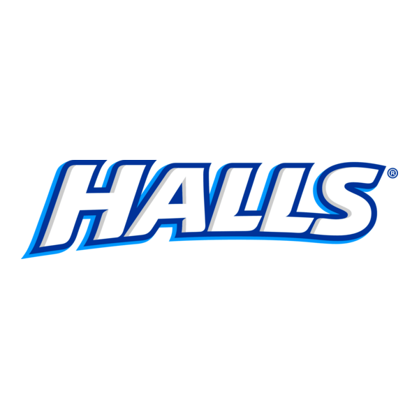 Halls Cough Drops Logo PNG Vector