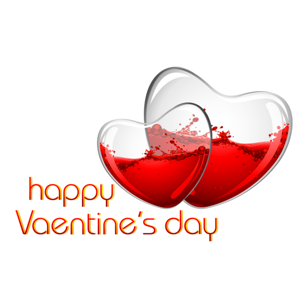 Happy Valentine's Day Logo PNG Vector