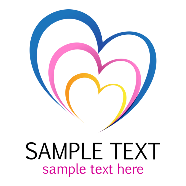 Hearts Logo PNG Vector