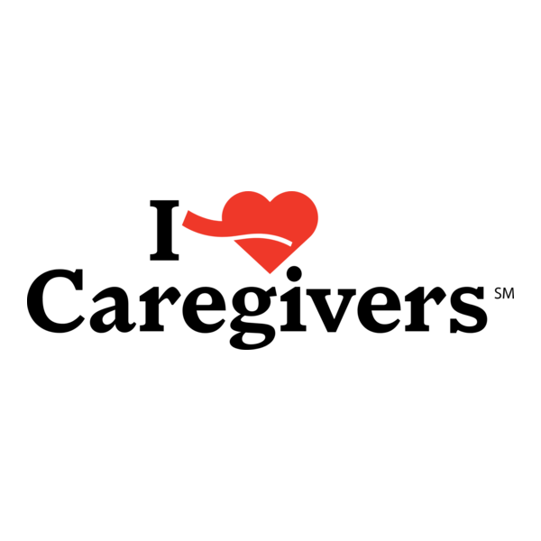 I Heart Caregivers Logo PNG Vector