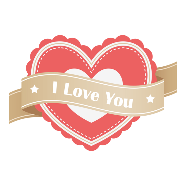 I Love You (Valentine's Day) Logo PNG Vector