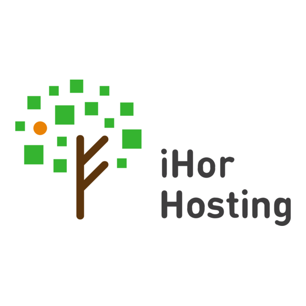 iHor Hosting Logo PNG Vector