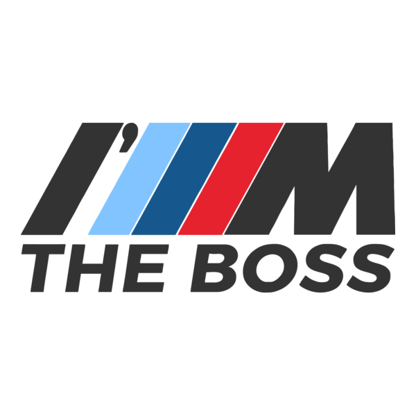 I'm the Boss Logo PNG Vector