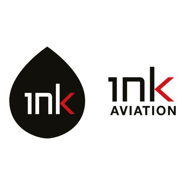 Ink Aviation Logo PNG Vector