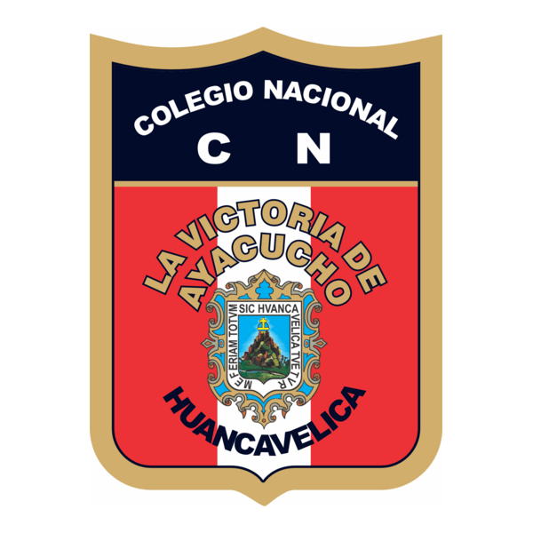 Insignia del Colegio La Victoria de Ayacucho Logo PNG Vector