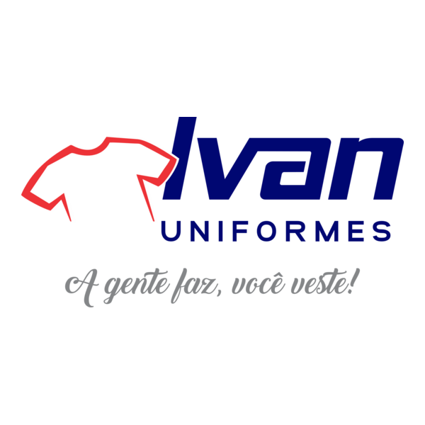 Ivan Uniformes Horizontal Logo PNG Vector
