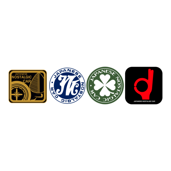 JAPONESE NOSTALGIC CAR Logo PNG Vector
